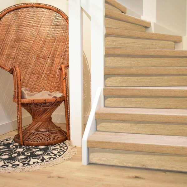 PVC Traprenovatie Easy Stairs Stootbord 51 River Oak Smoked - 150,5 x 23,5 cm