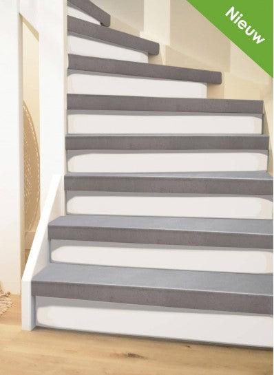 PVC Traprenovatie Easy Stairs Traptrede 59 Concrete - 100 x 62 cm (voor 2 treden)
