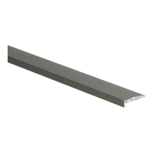 Hoeklijnprofiel 4 mm 3m RVS Geborsteld 69557